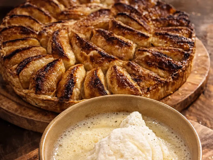 Recette de Famille : Tarte aux pommes, Île flottante