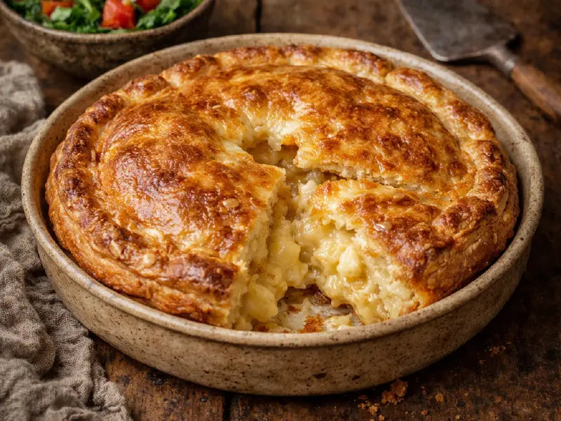 Recette de Famille : Tourte au Crottin de Chavignol