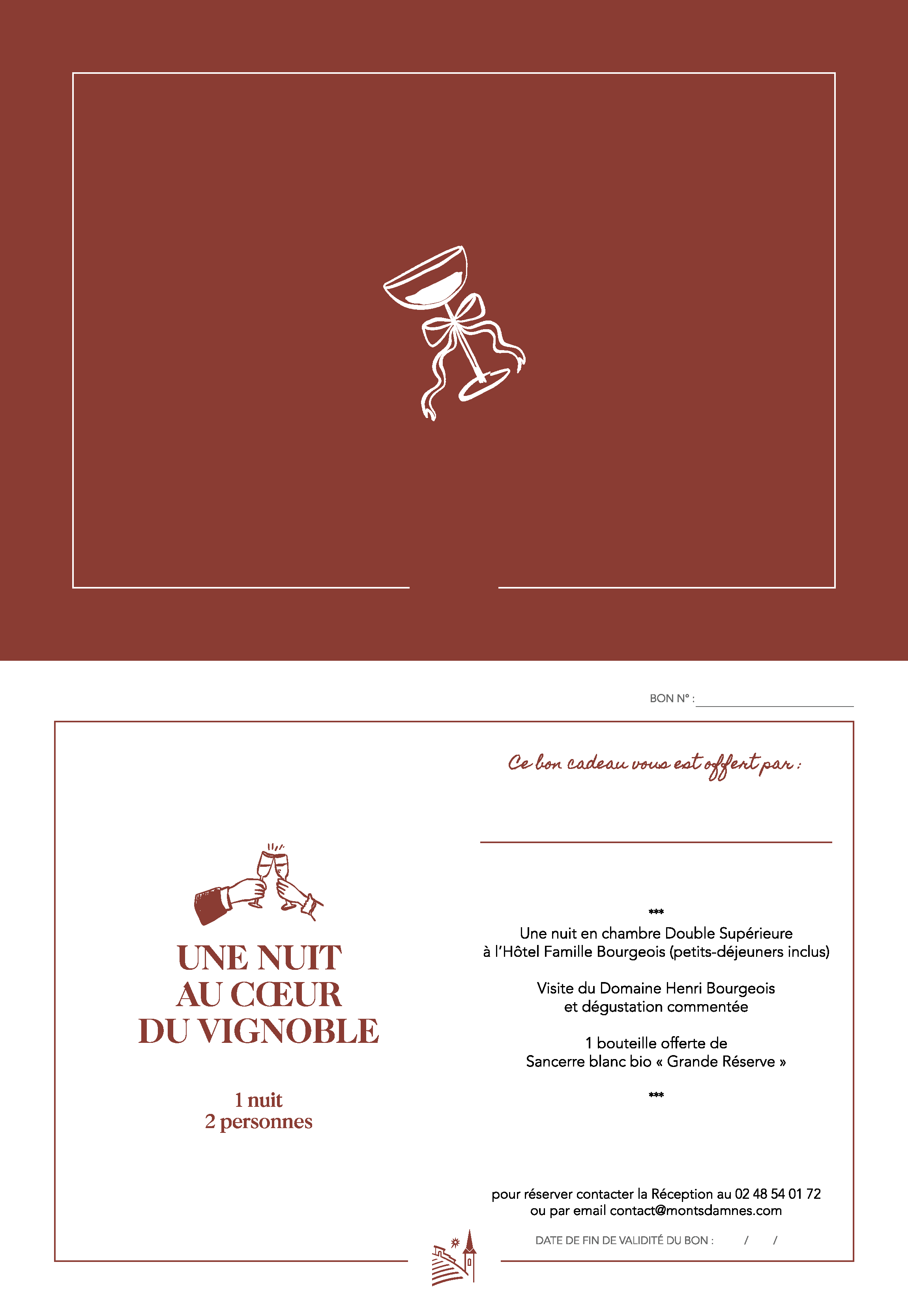 Vue détaillée 2 du Expérience Une nuit au cœur du vignoble - Réf 70684009955668