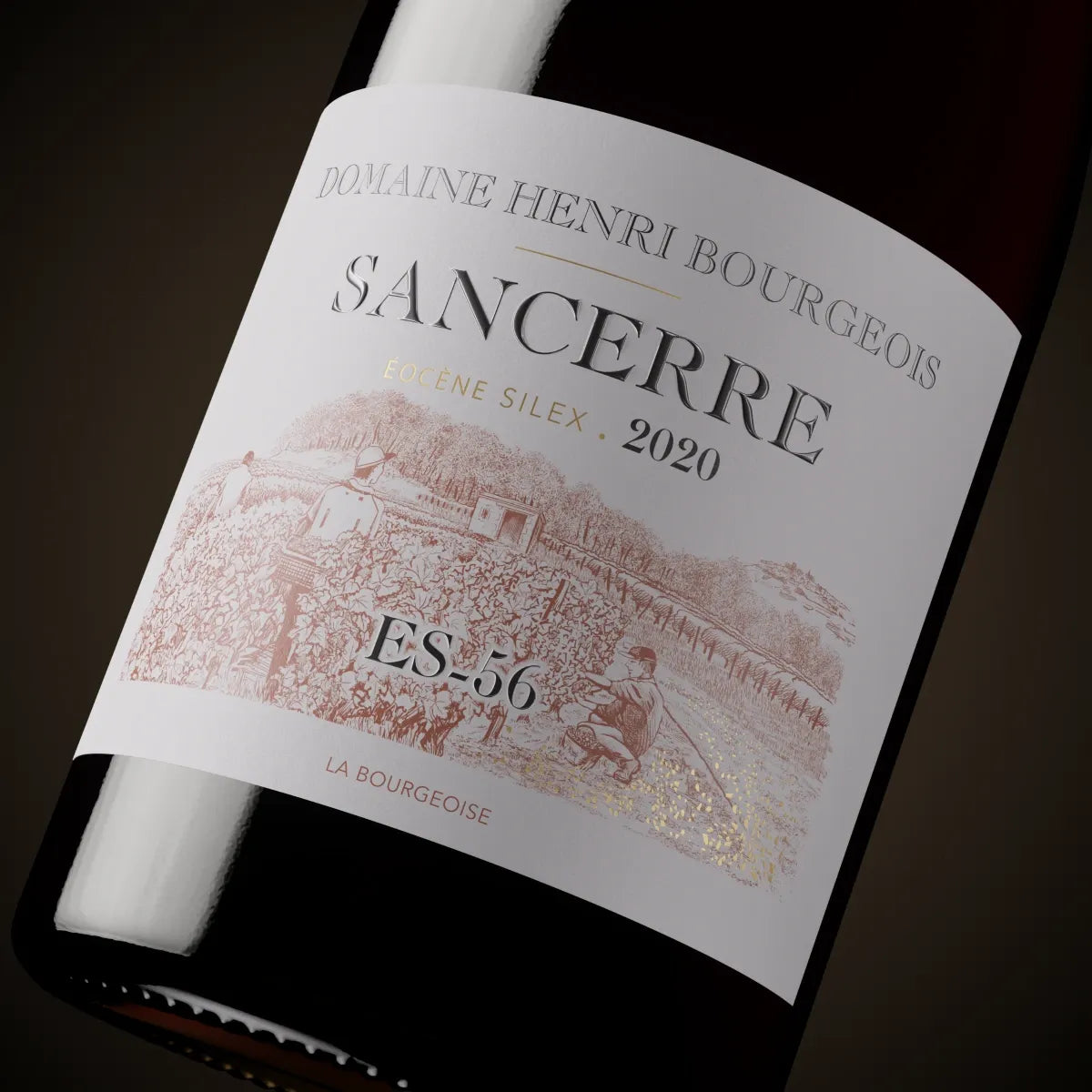 Vue détaillée 2 du Vin rouge "ES-56" rouge 2020 (La Bourgeoise) - Réf 70776532271444