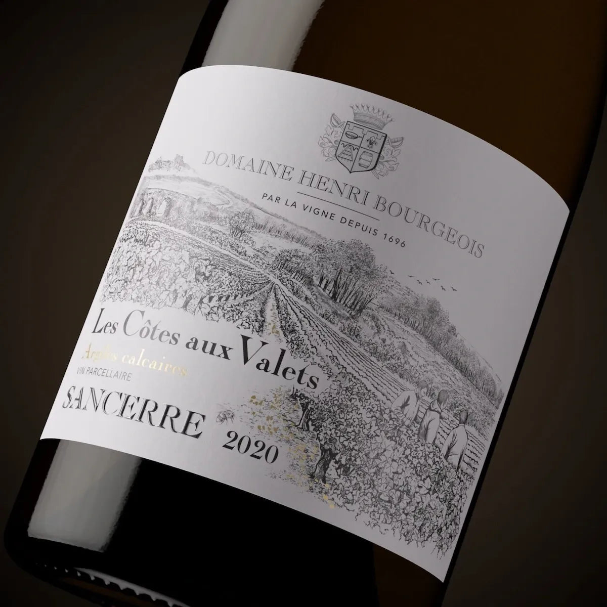 Vue détaillée 2 du Vin blanc "Les Côtes aux Valets" 2020 (parcellaire) - Réf 70779340030292