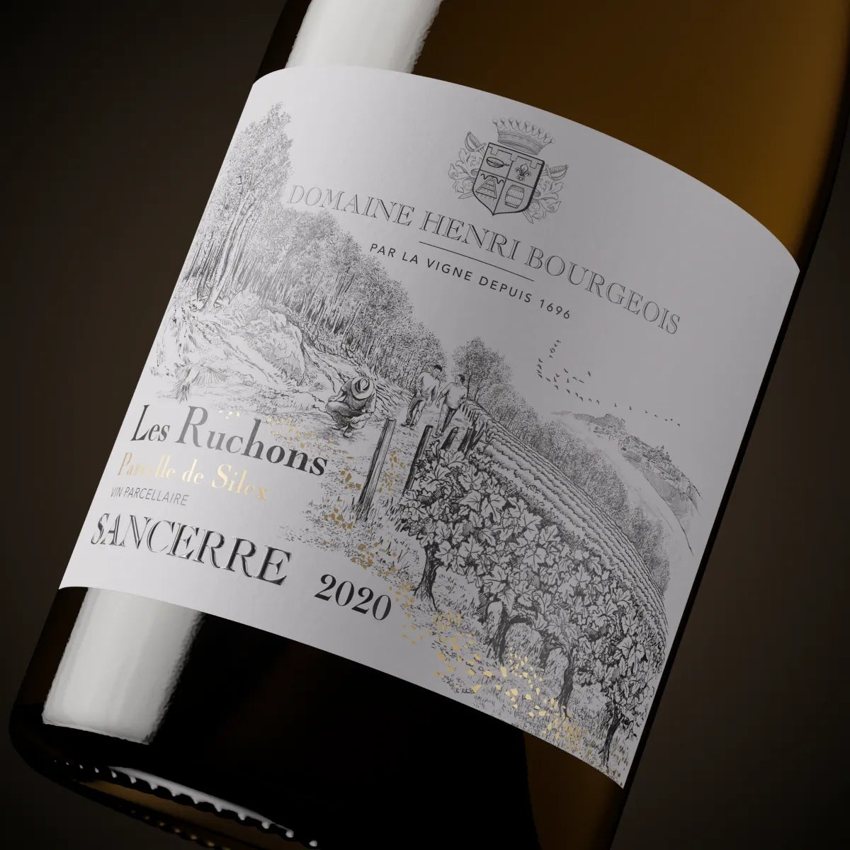 Vue détaillée 2 du Vin blanc "Les Ruchons" 2020 (parcellaire) - Réf 70779372339540
