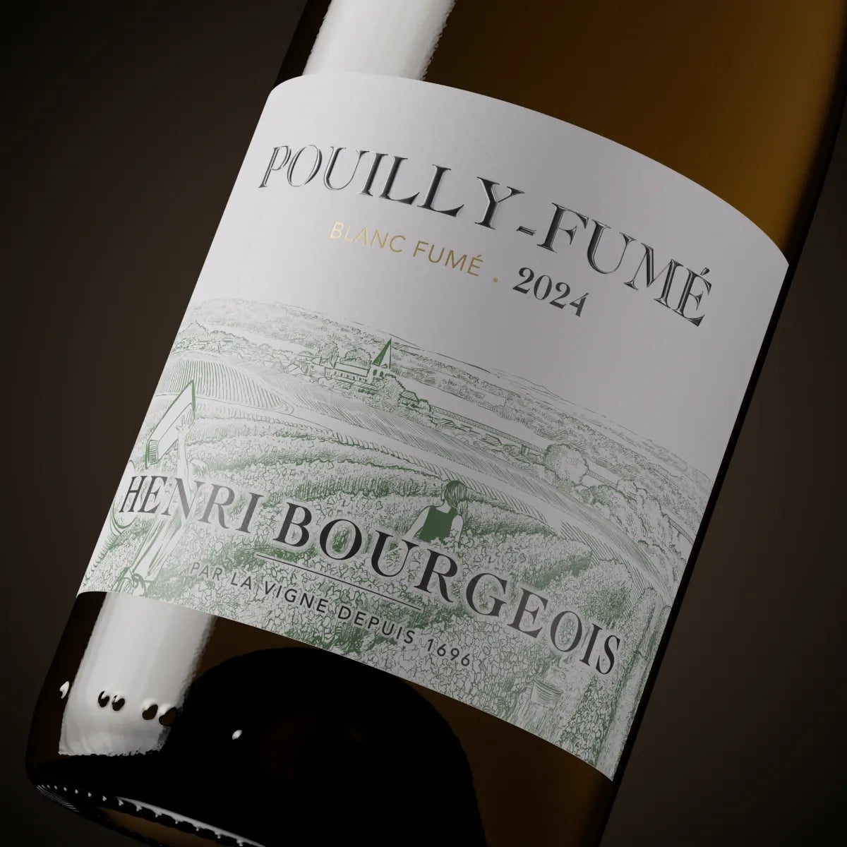 Vue détaillée 2 du Vin rouge Pouilly-Fumé Henri Bourgeois 2024 - Réf 70779477852500